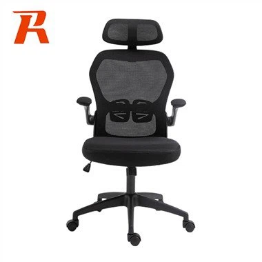 Hohe Rückenlehne mit bequemem Kopfstützen-Mesh-Stuhl